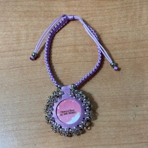 Pink Beaded Bracelet